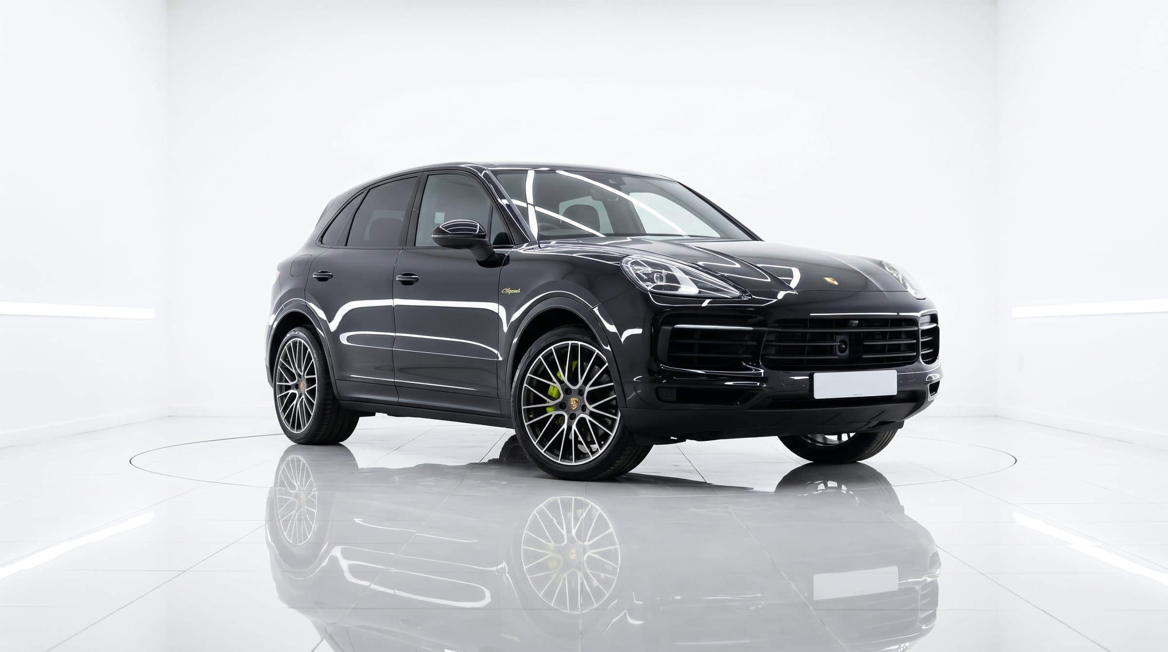 2022 Porsche Cayenne in the studio