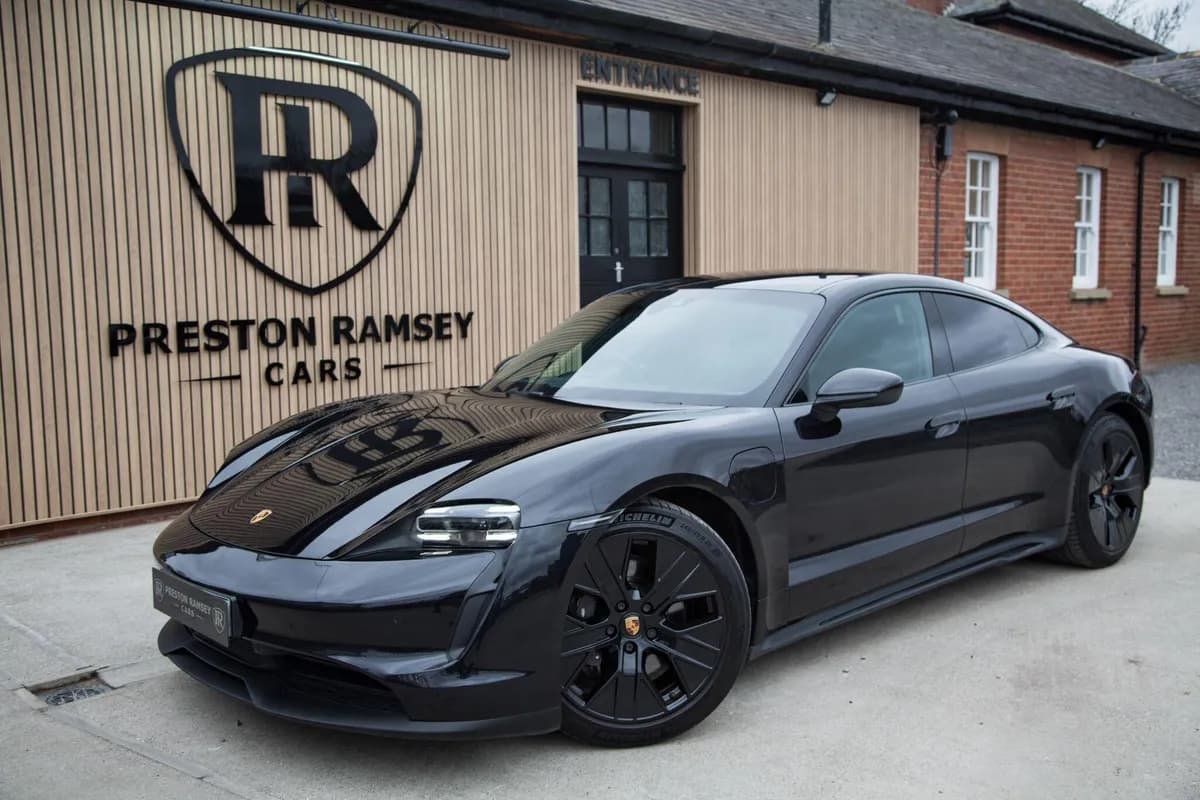 2021 Porsche Taycan, sold
