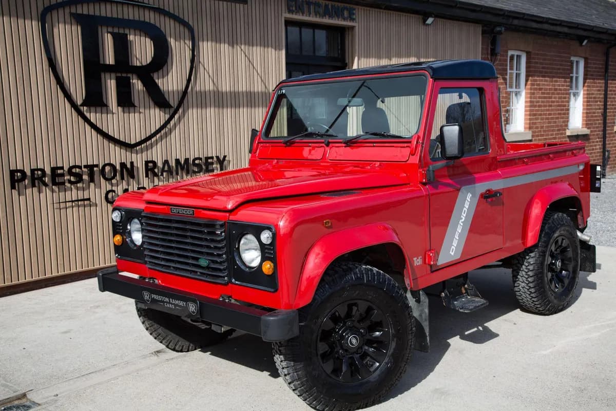 1995 Land Rover 90, sold