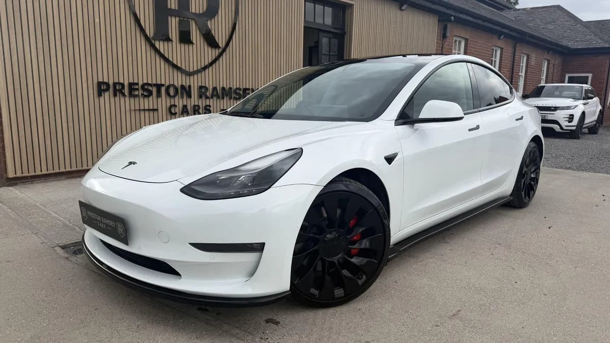 2021 Tesla Model 3, sold