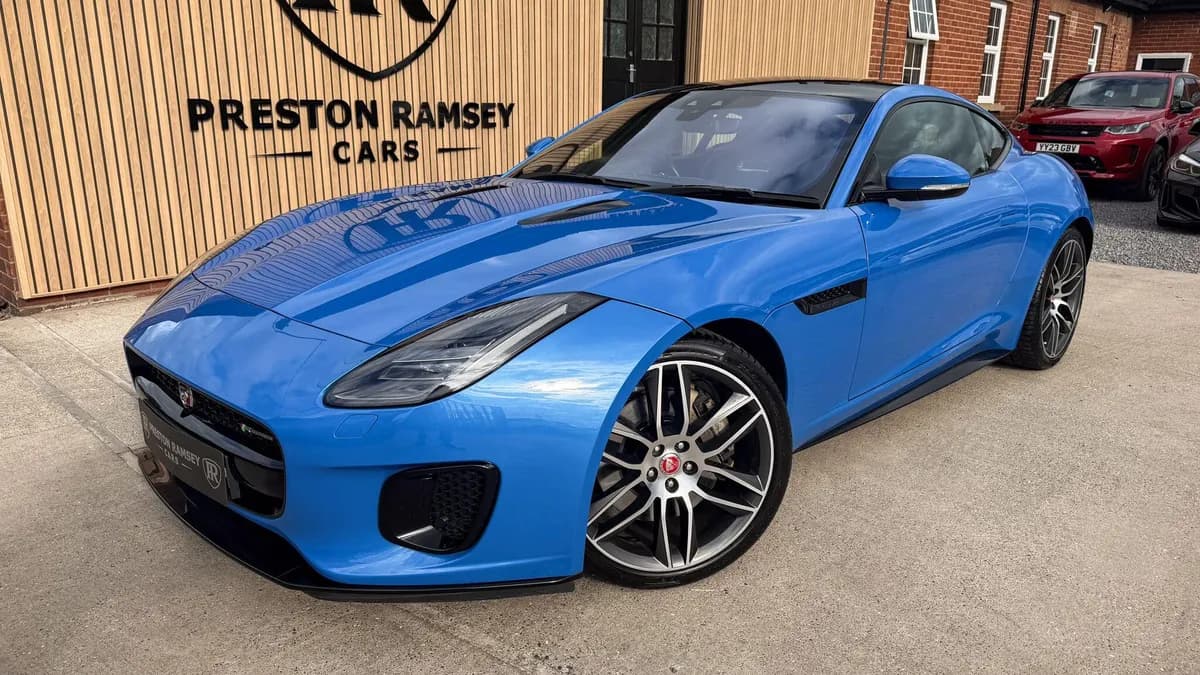 2019 Jaguar F-Type, sold