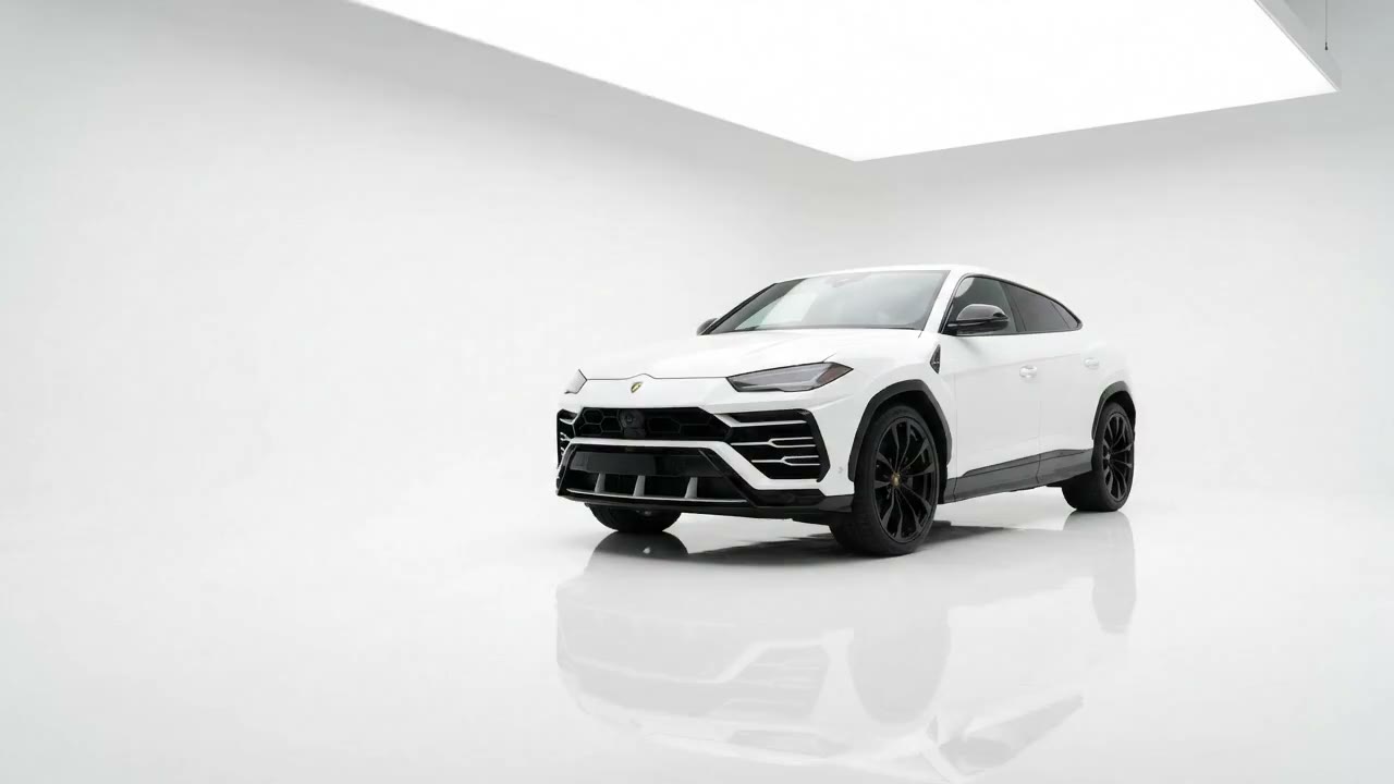 2021 Lamborghini Urus in the studio